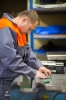 An der Arbeit